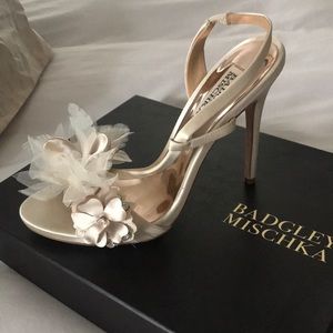 Badgley Mischka party shoes. Brand new. Size 8